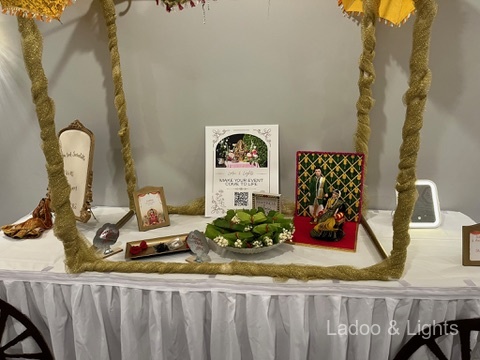 Ladoo & Lights event decor