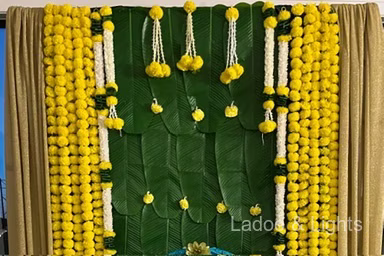 Ladoo and Lights event decor