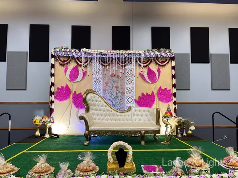 Ladoo and Lights event decor