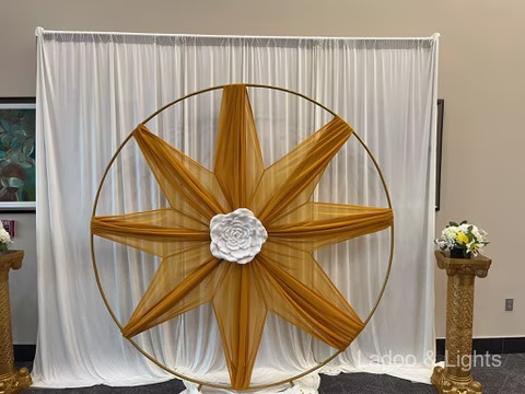 Ladoo and Lights event decor