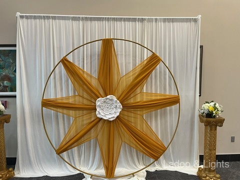 Ladoo & Lights event decor