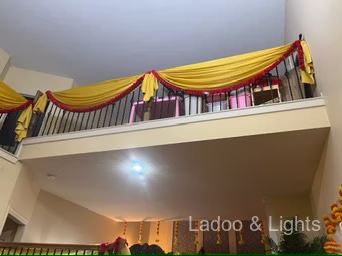 Ladoo and Lights event decor