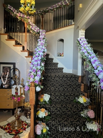 Ladoo & Lights event decor