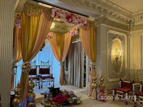 Ladoo & Lights event decor