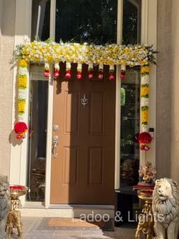 Ladoo and Lights event decor