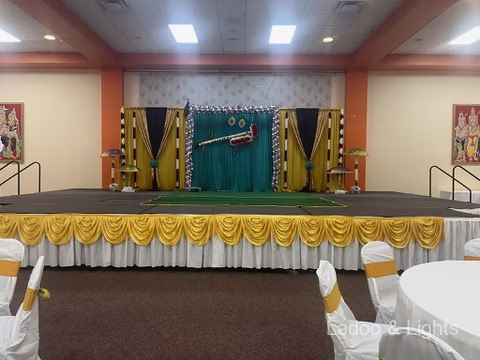 Ladoo and Lights event decor