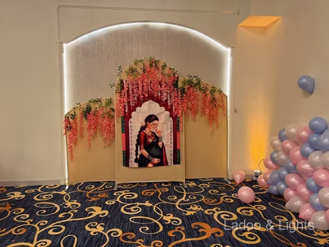Ladoo and Lights event decor