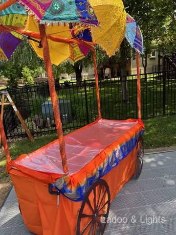 Ladoo and Lights event decor