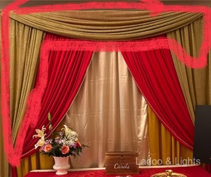 Ladoo and Lights event decor