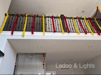 Ladoo and Lights event decor