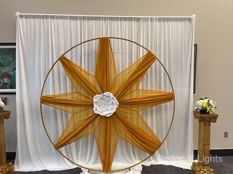 Ladoo and Lights event decor