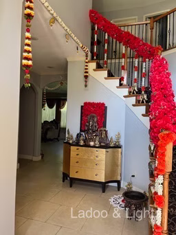 Ladoo and Lights event decor