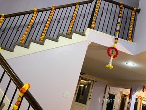 Ladoo & Lights event decor