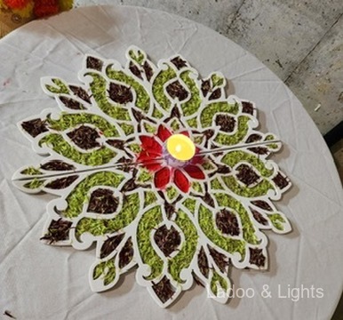 Ladoo & Lights event decor