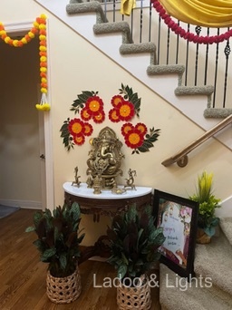 Ladoo & Lights event decor