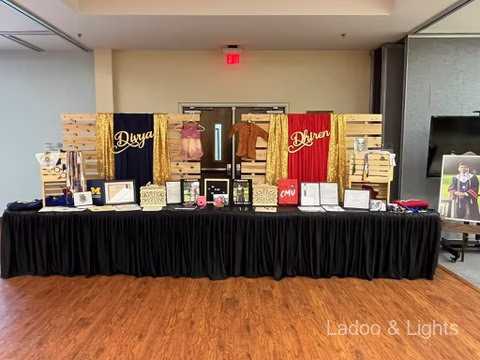 Ladoo and Lights event decor
