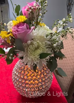 Ladoo and Lights event decor