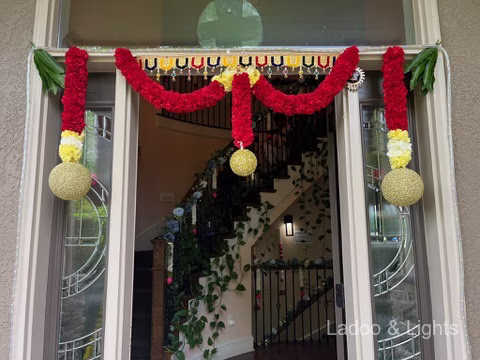 Ladoo and Lights event decor
