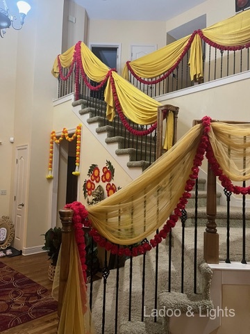 Ladoo & Lights event decor