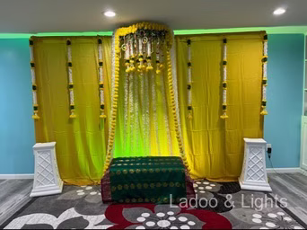 Ladoo and Lights event decor
