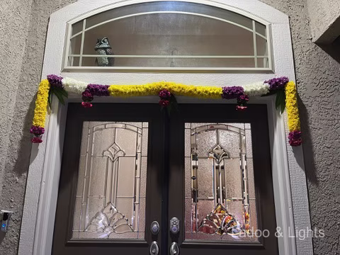 Ladoo and Lights event decor