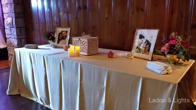 Ladoo and Lights event decor