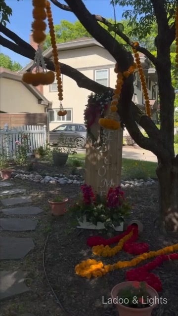 Ladoo & Lights event decor