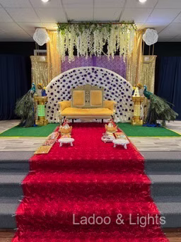 Ladoo and Lights event decor