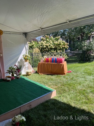 Ladoo & Lights event decor