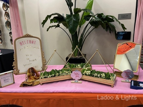 Ladoo & Lights event decor