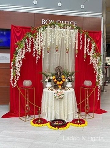 Ladoo & Lights event decor