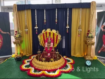 Ladoo and Lights event decor