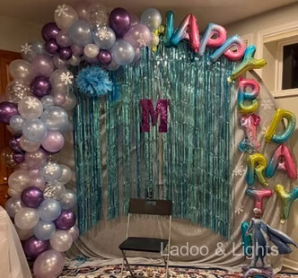 Ladoo and Lights event decor