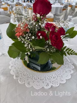 Ladoo and Lights event decor