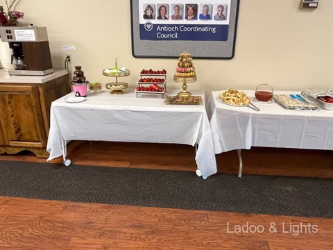 Ladoo and Lights event decor