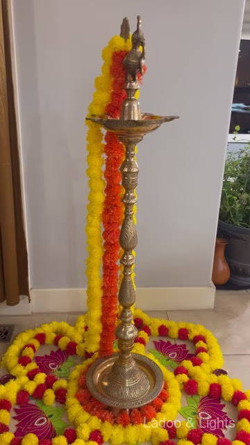 Ladoo and Lights event decor