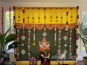 Ladoo & Lights event decor