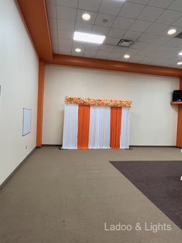 Ladoo and Lights event decor