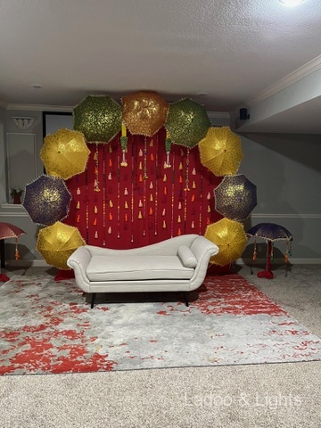 Ladoo & Lights event decor