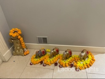 Ladoo & Lights event decor