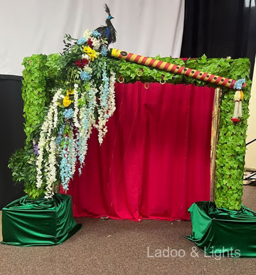 Ladoo and Lights event decor