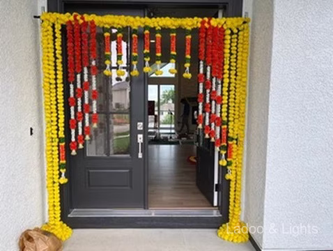 Ladoo and Lights event decor