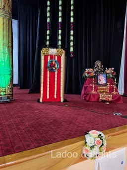 Ladoo and Lights event decor
