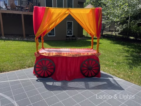 Ladoo and Lights event decor