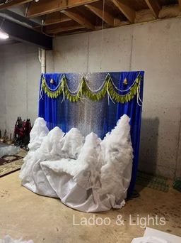 Ladoo and Lights event decor