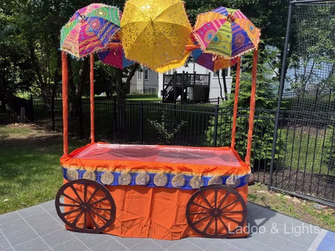 Ladoo and Lights event decor