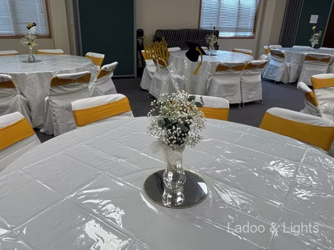 Ladoo and Lights event decor