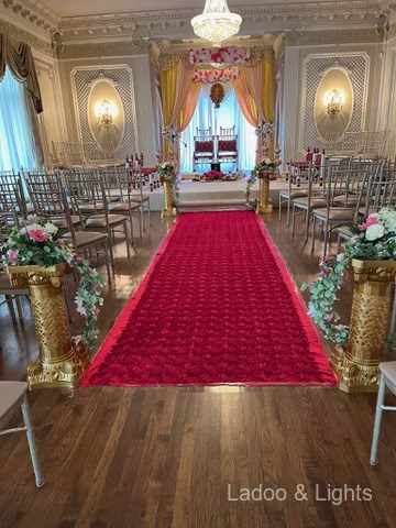 Ladoo and Lights event decor