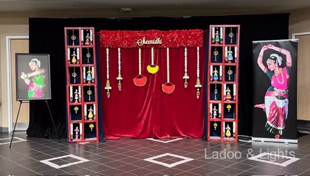 Ladoo and Lights event decor