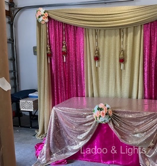 Ladoo & Lights event decor